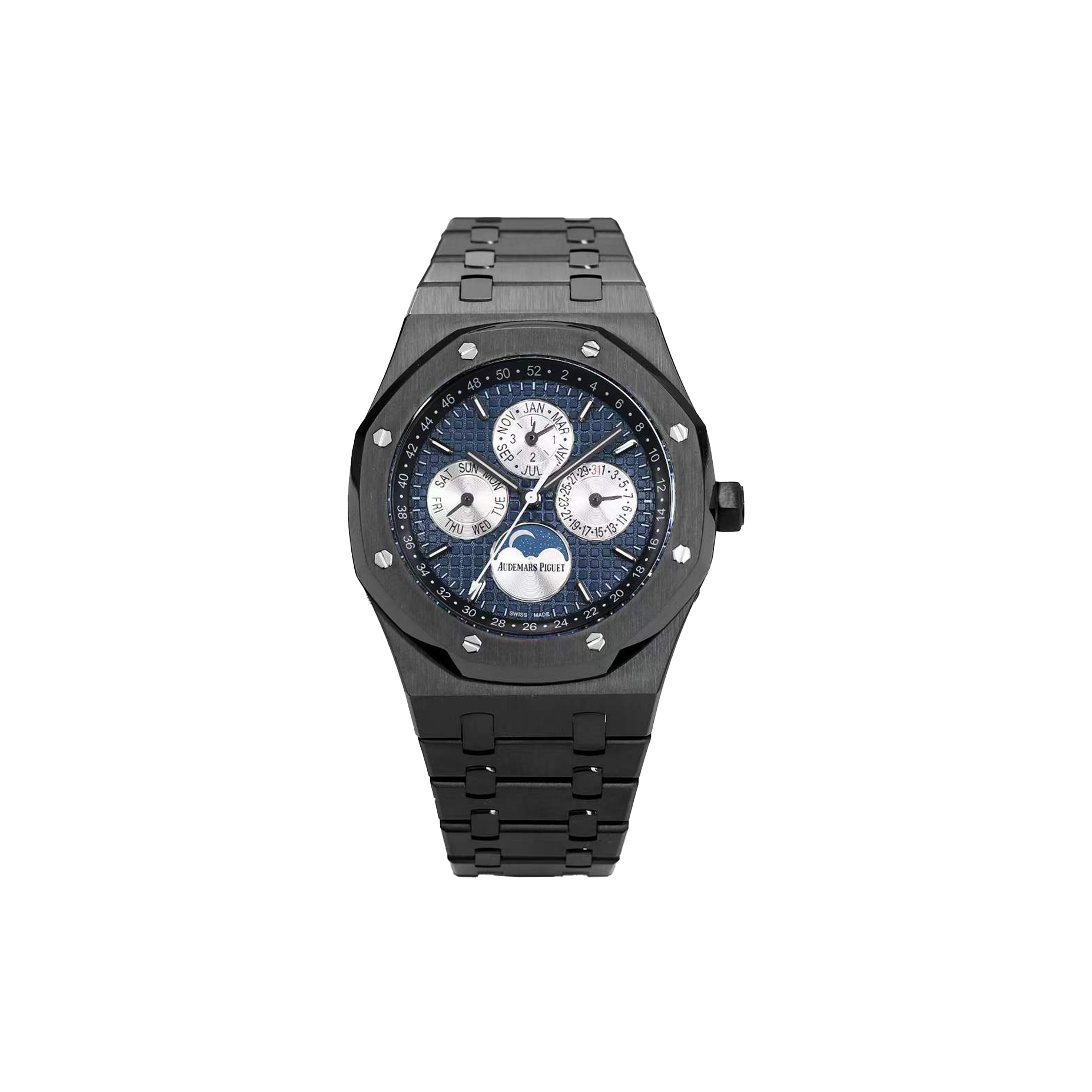 AUDEMARS PIGUET ROYAL OAK CERAMIC WITH BLUE DIAL 41MM WATCH 26599CE.OO.1225CE.01
